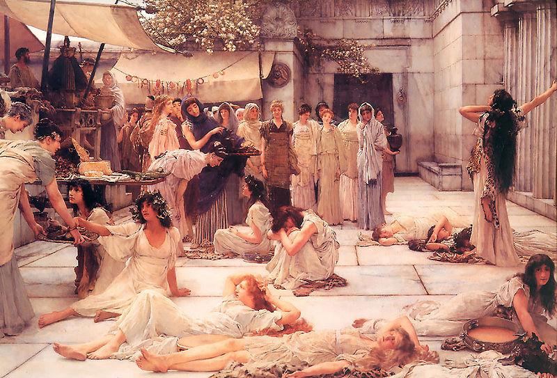 Laura Theresa Alma-Tadema Women of Amfiss